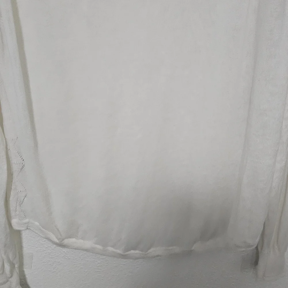 Madewell sweater linen and cotton blend size medium - Picture 10 of 11